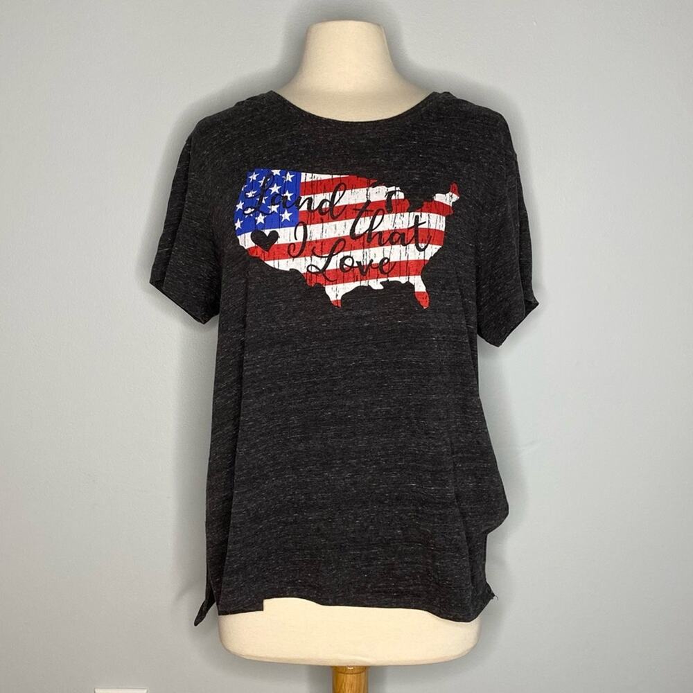 State of Mine America USA Land That I Love TShirt K35